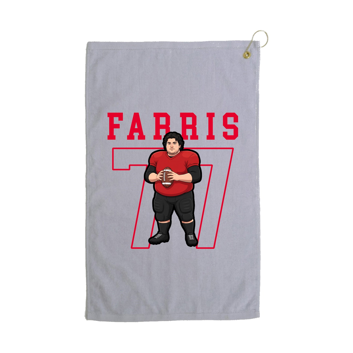 Golf Towel — Shirsey in Grey
