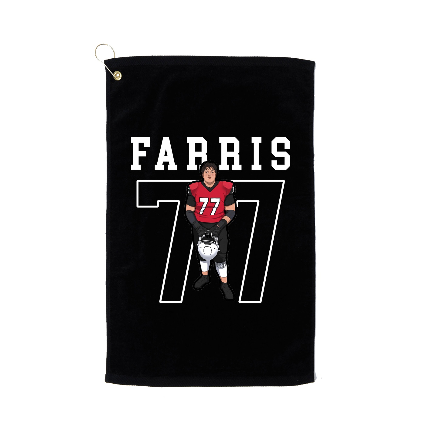 Golf Towel — Shirsey in Black