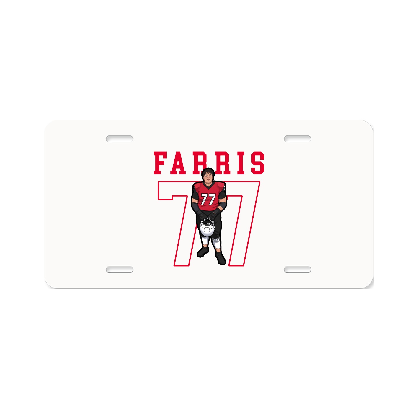 License Plate — Shirsey in Classic