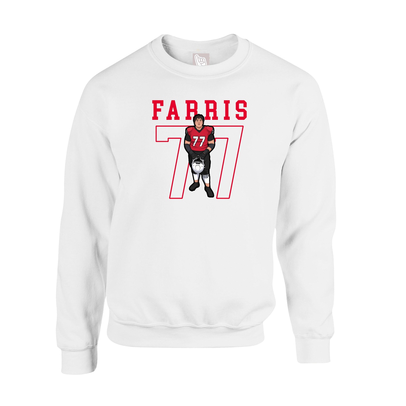 Fleece Crew — Shirsey in White
