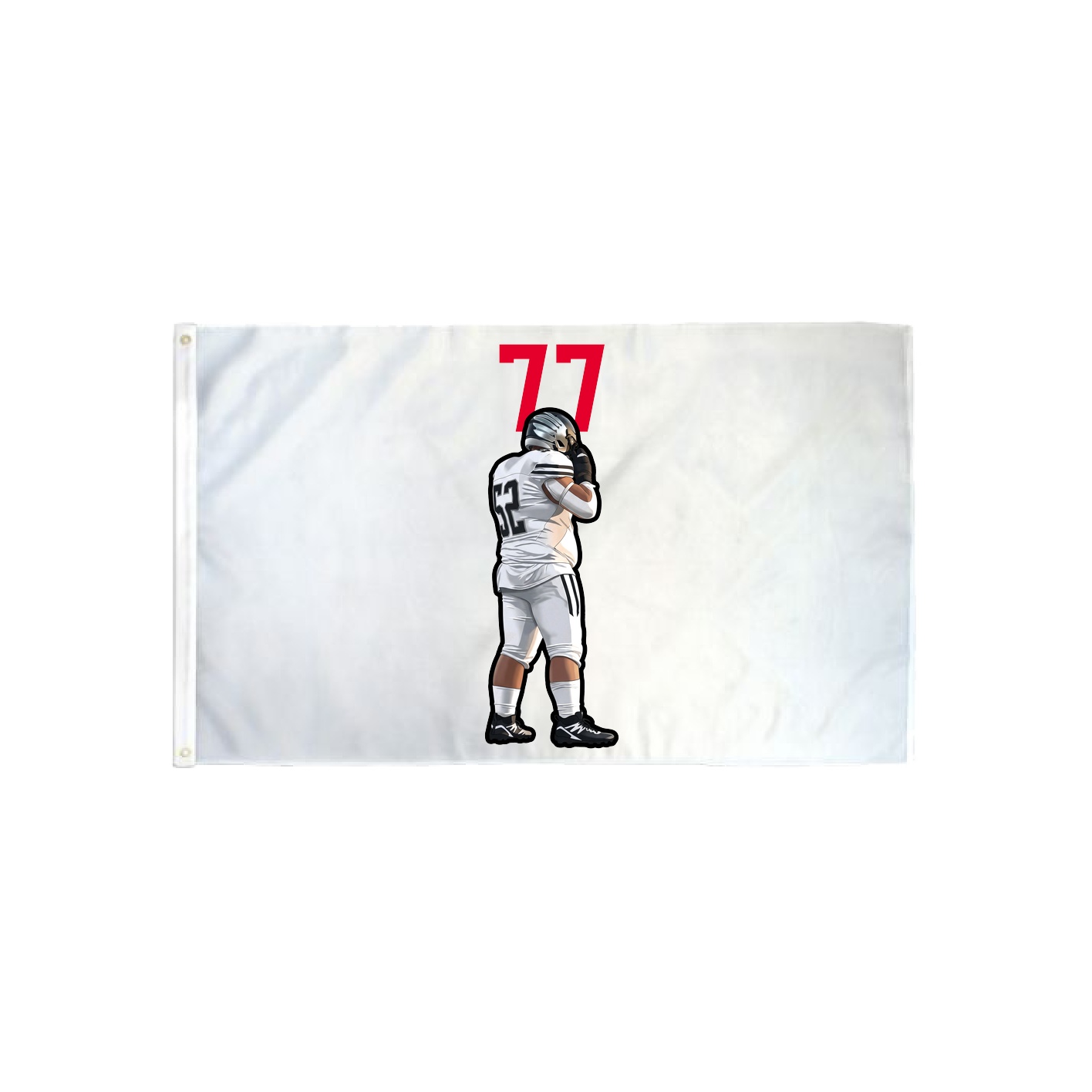 3x5 Flag — Number Top in Classic