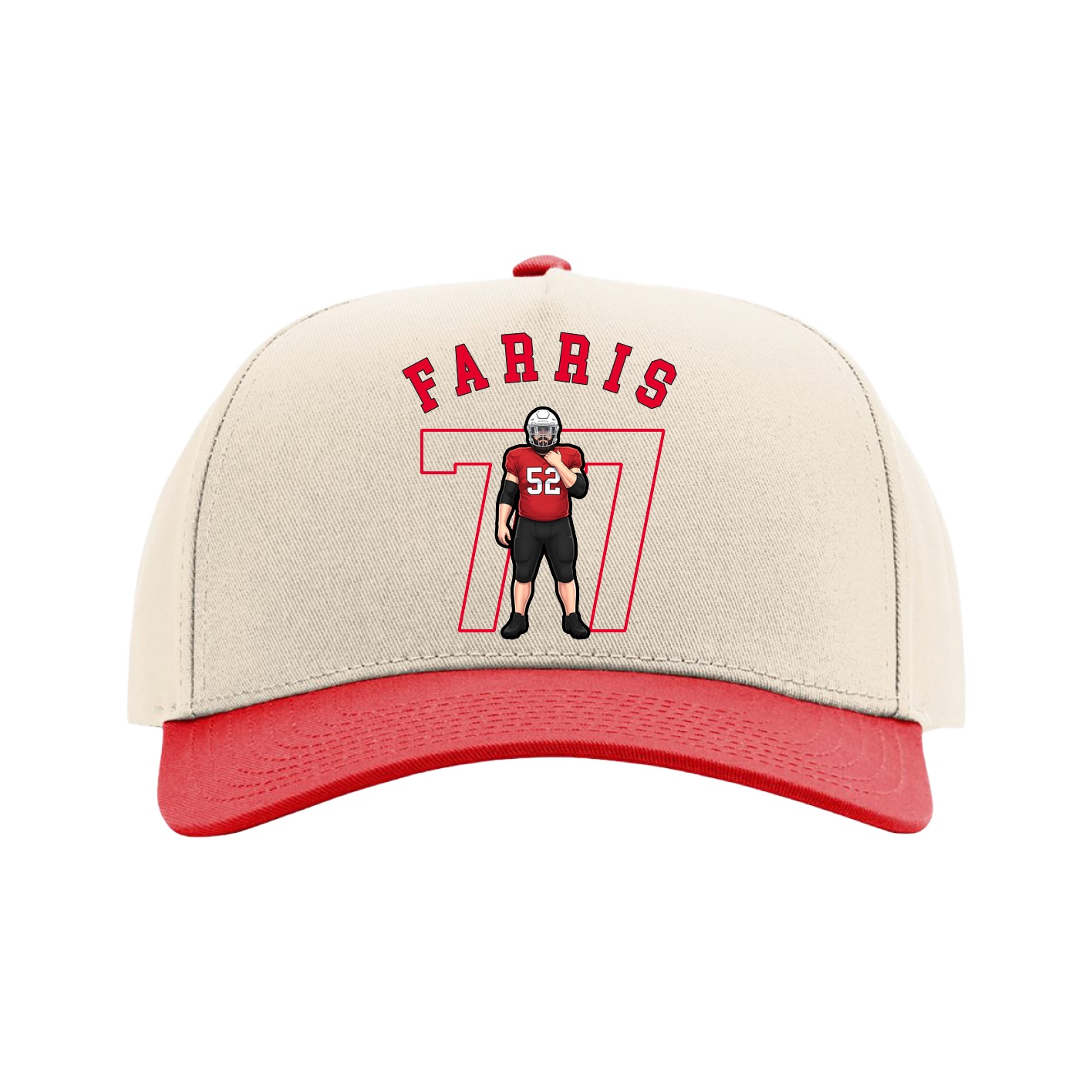 Full Fabric Five-Panel Champ Cap