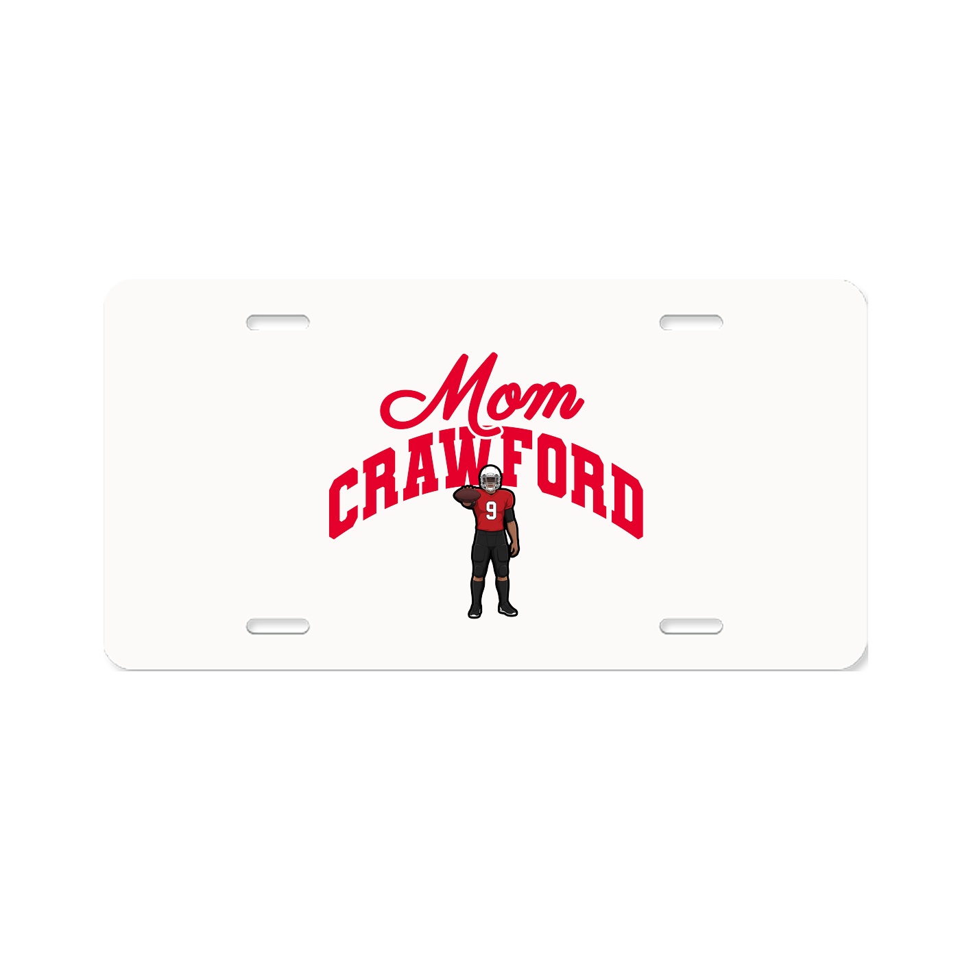 License Plate — Mothers Day Arch in Classic