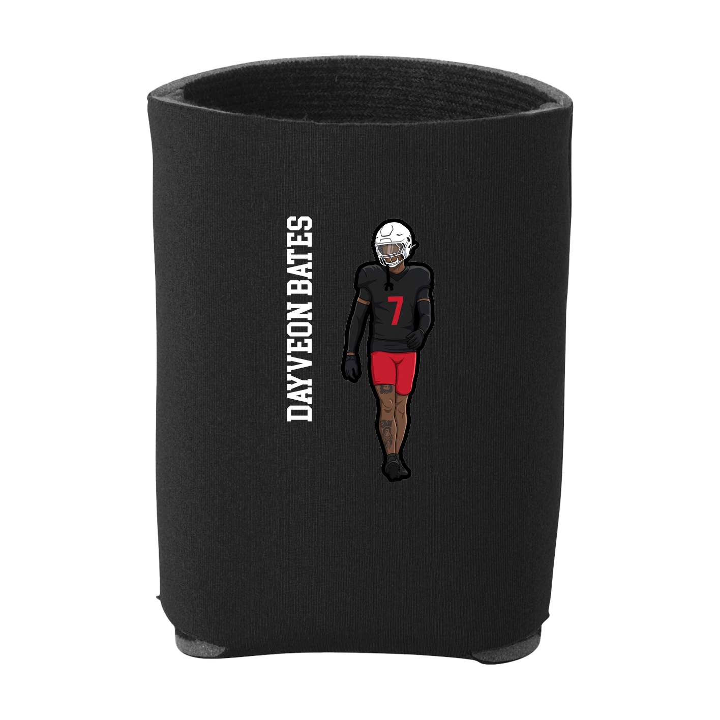 Can Holder — Name Vertical in Black