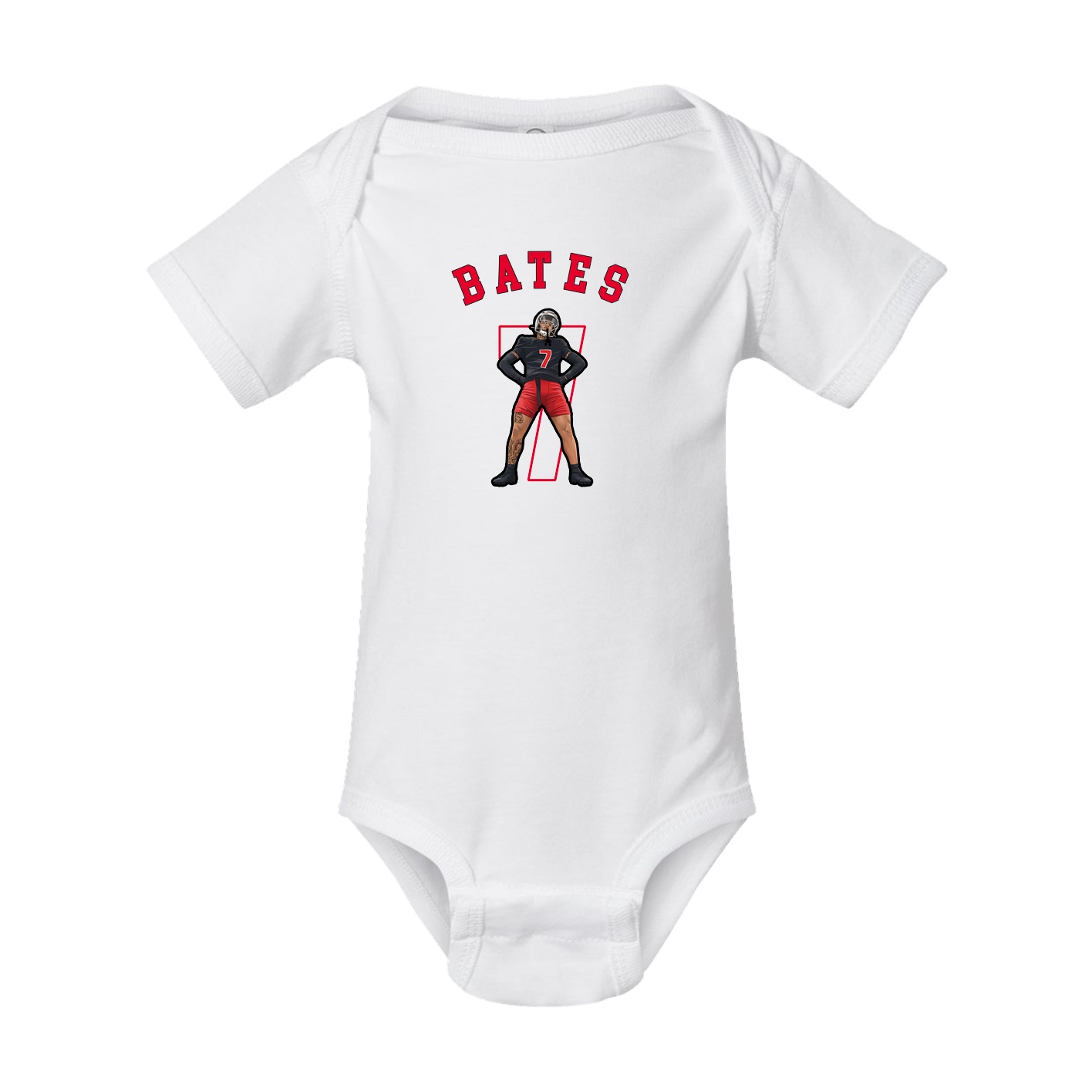 Baby Onesie — Shirsey Arch in White