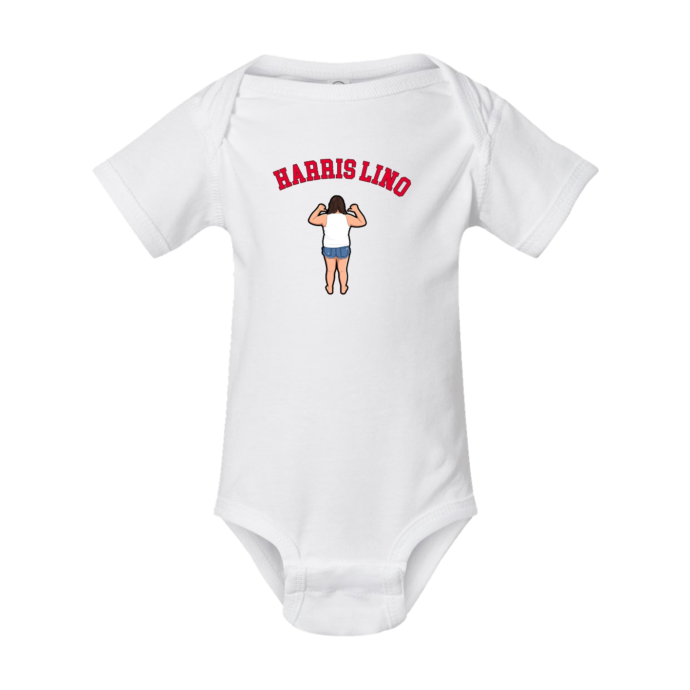 Baby Onesie — Shirsey Arch in White
