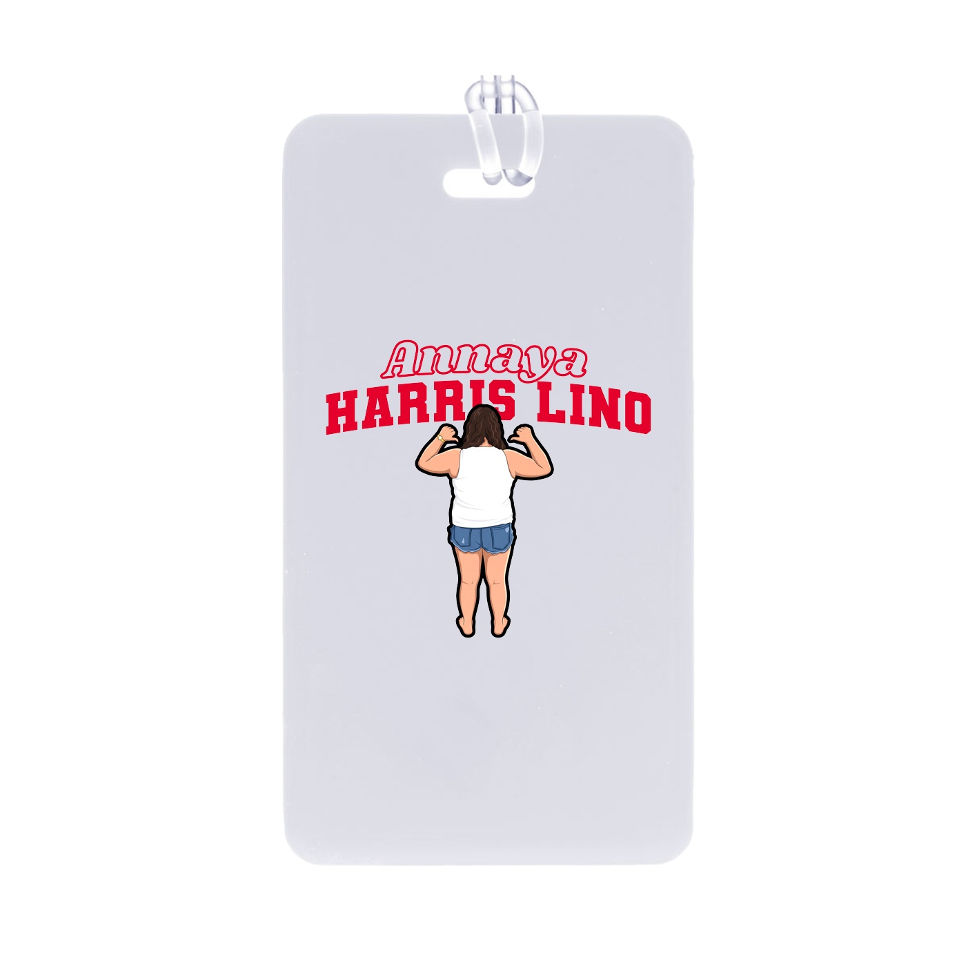 Bag Tag — Name Arch in Classic