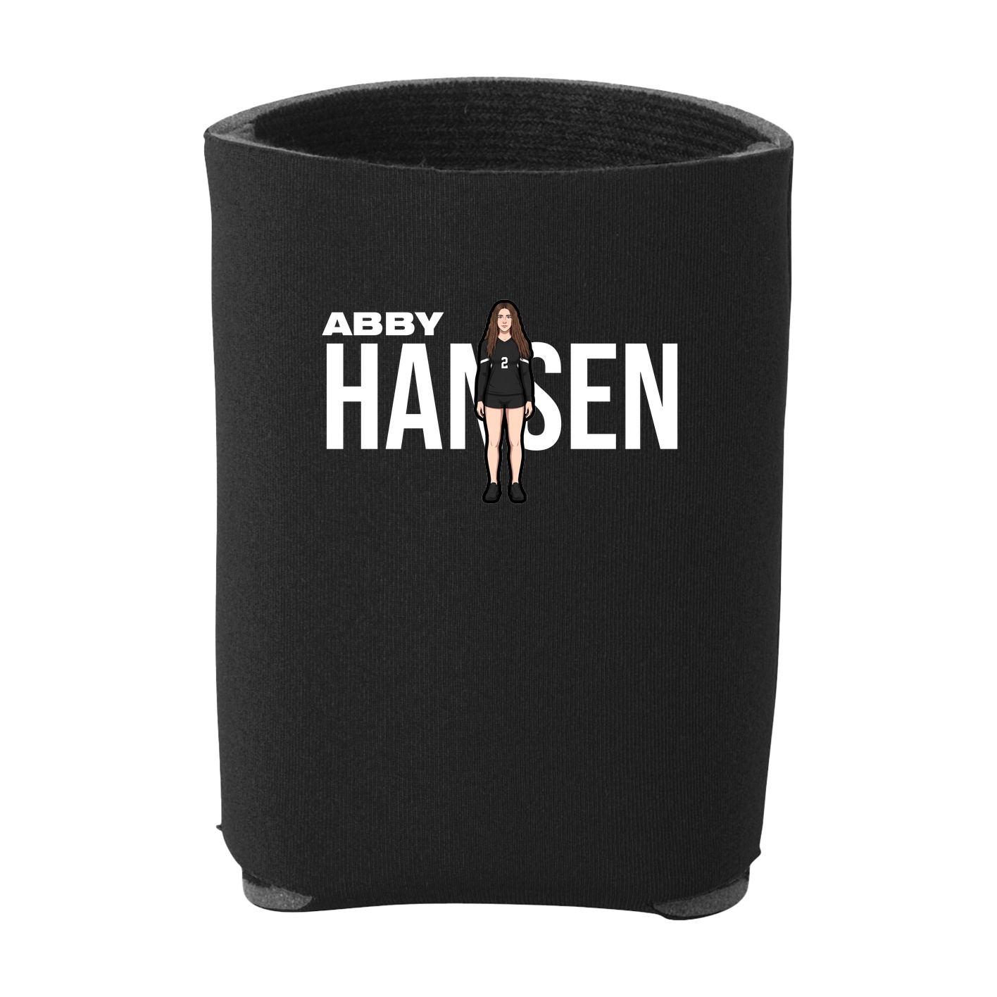 Can Holder — Player Name in Black
