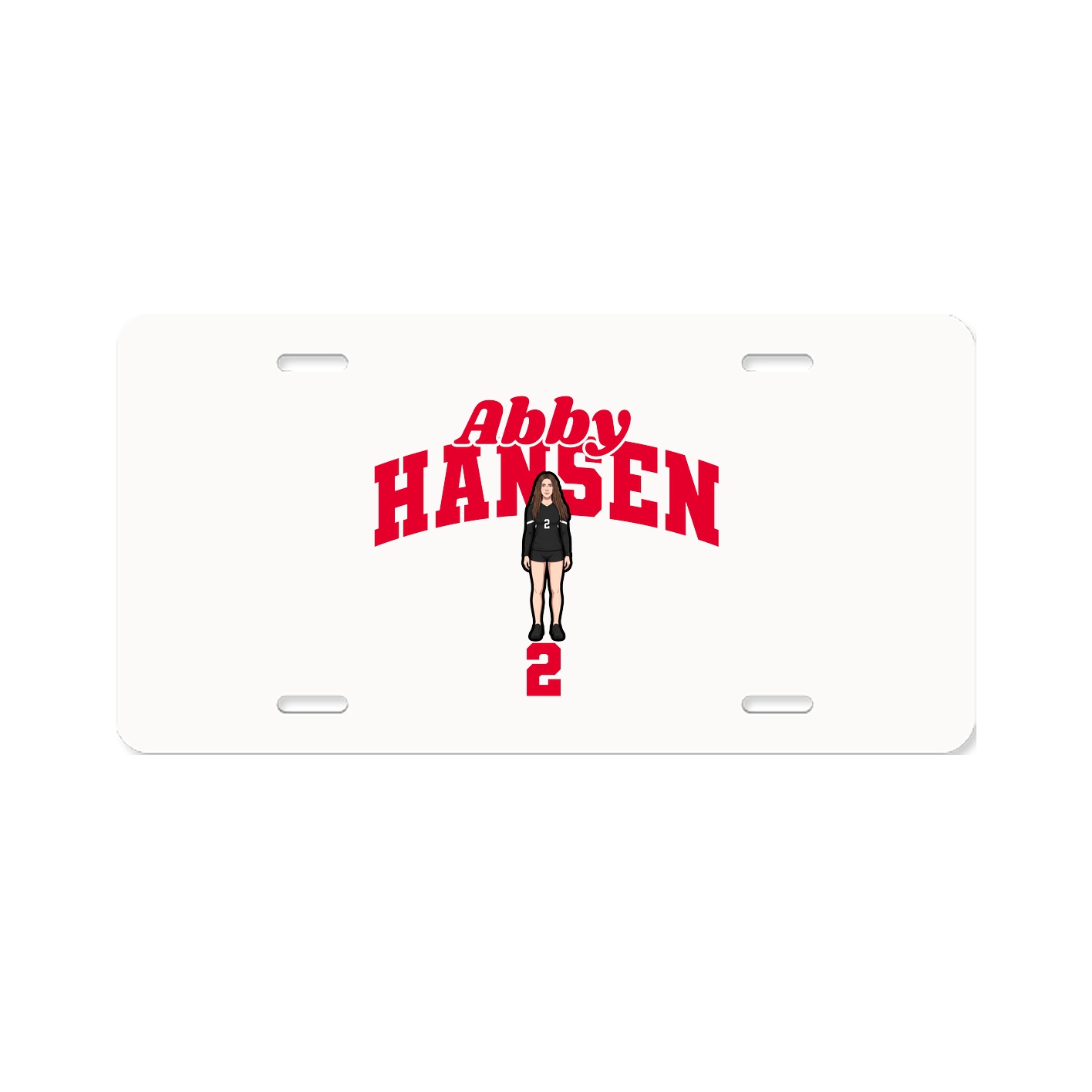 License Plate — Signature Arch in Classic
