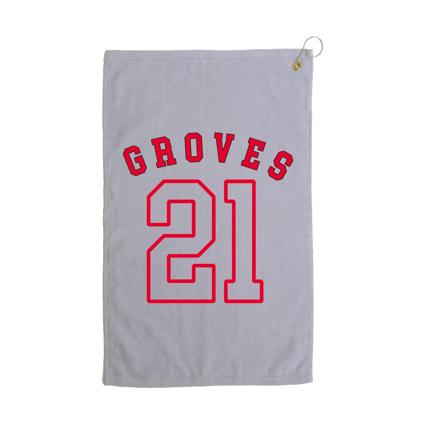 Golf Towel — Shirsey Arch in Grey