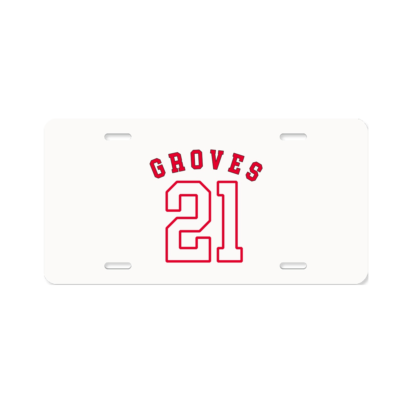 License Plate — Shirsey Arch in Classic
