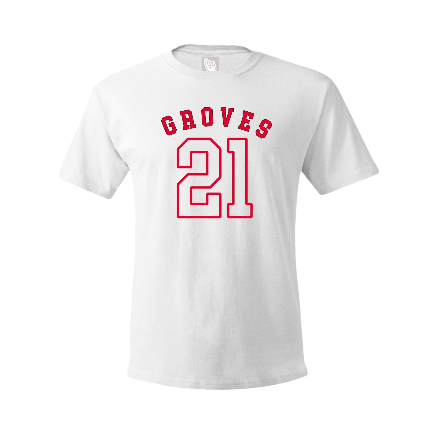 Tee — Shirsey Arch in White