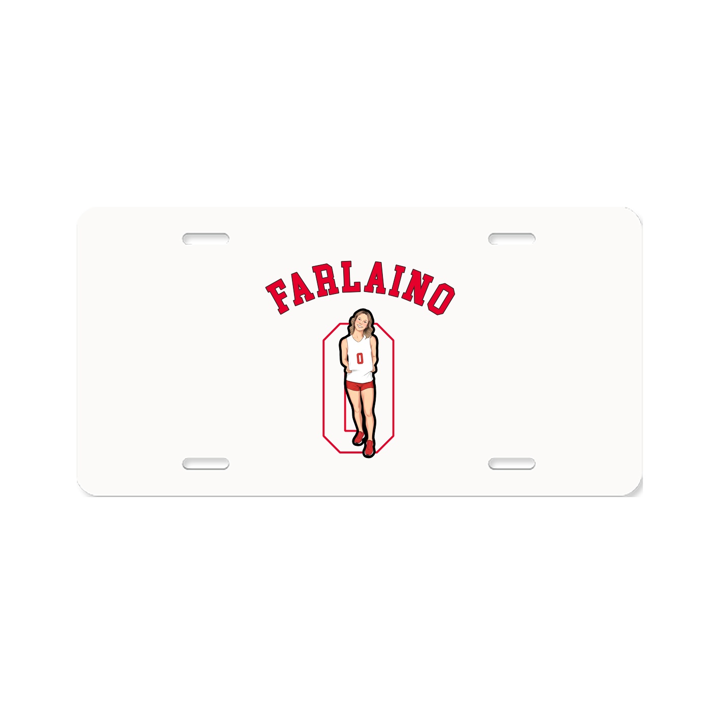 License Plate — Shirsey Arch in Classic