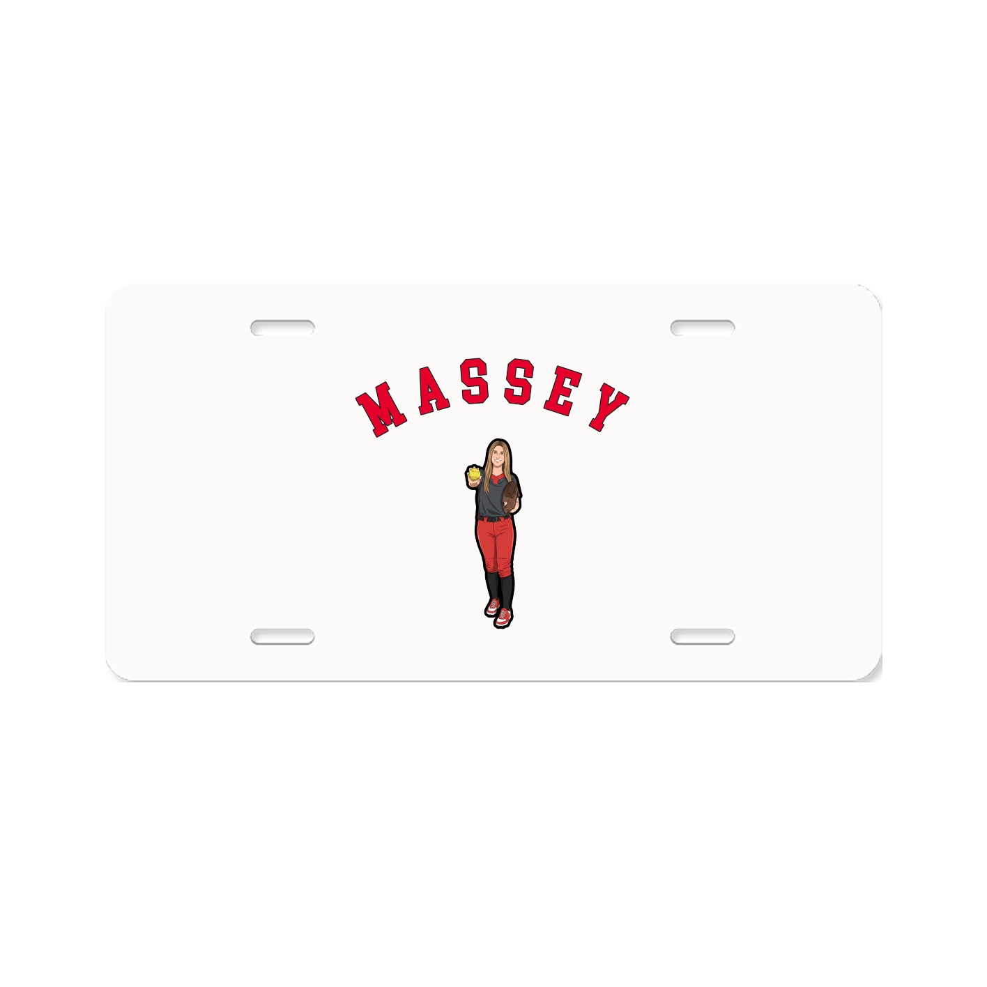 License Plate — Shirsey Arch in Classic