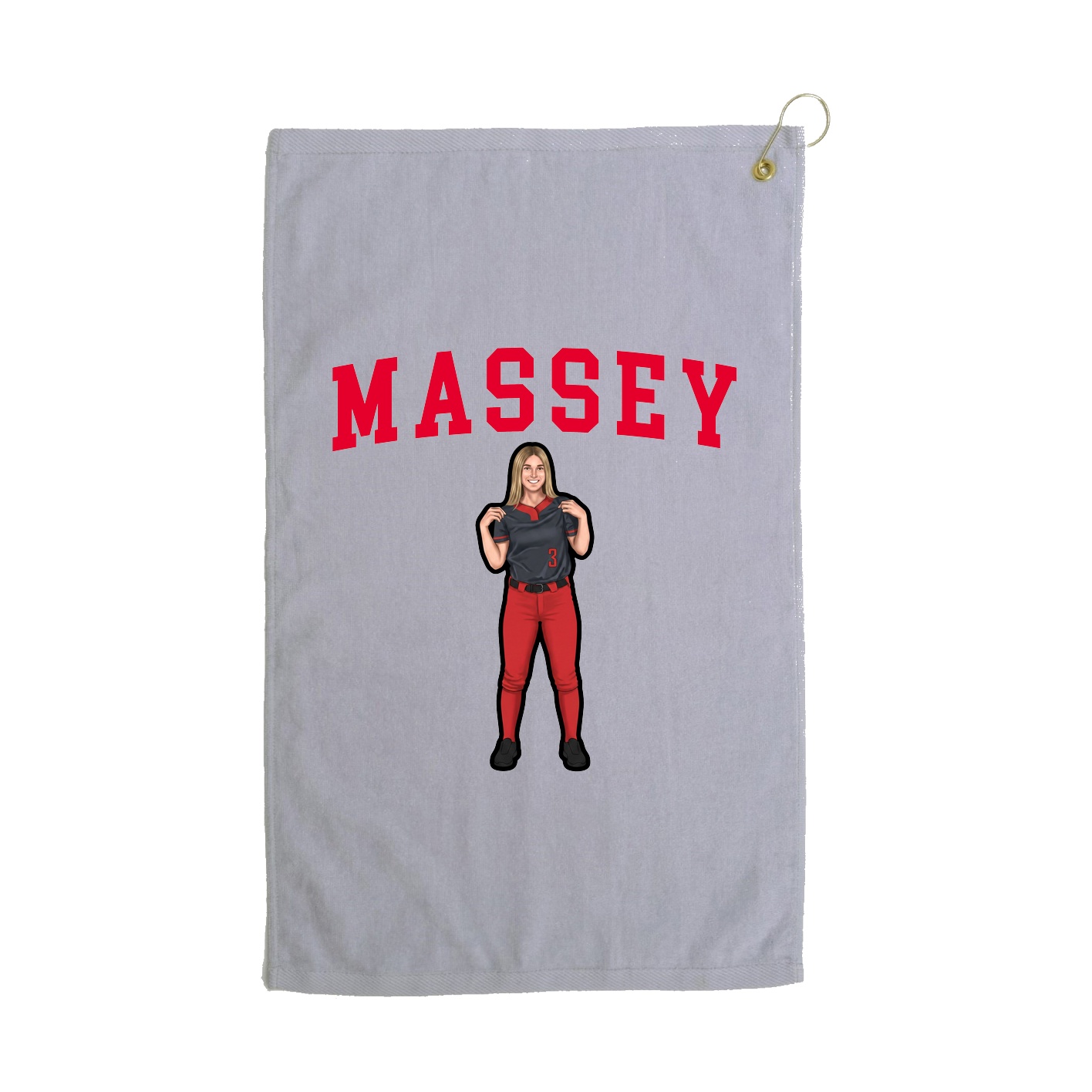 Golf Towel — Shirsey in Grey