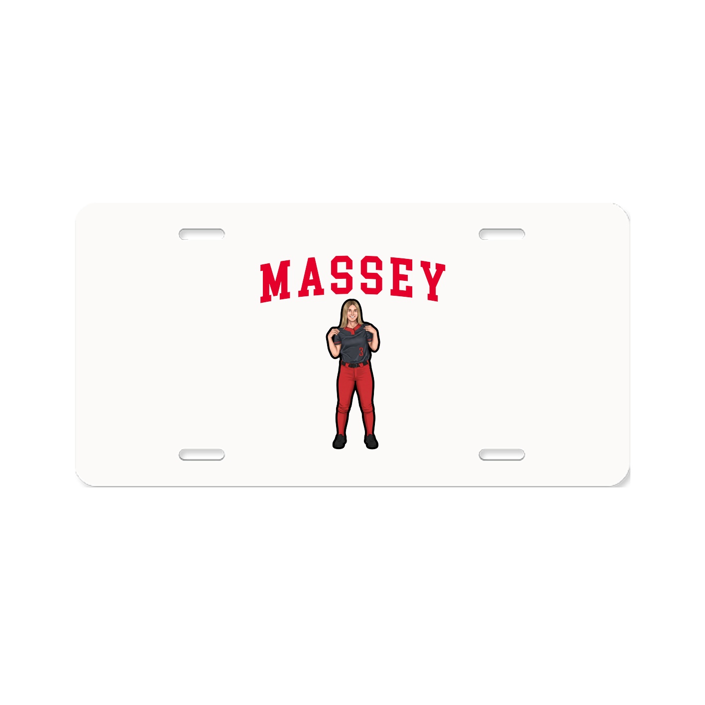 License Plate — Shirsey in Classic