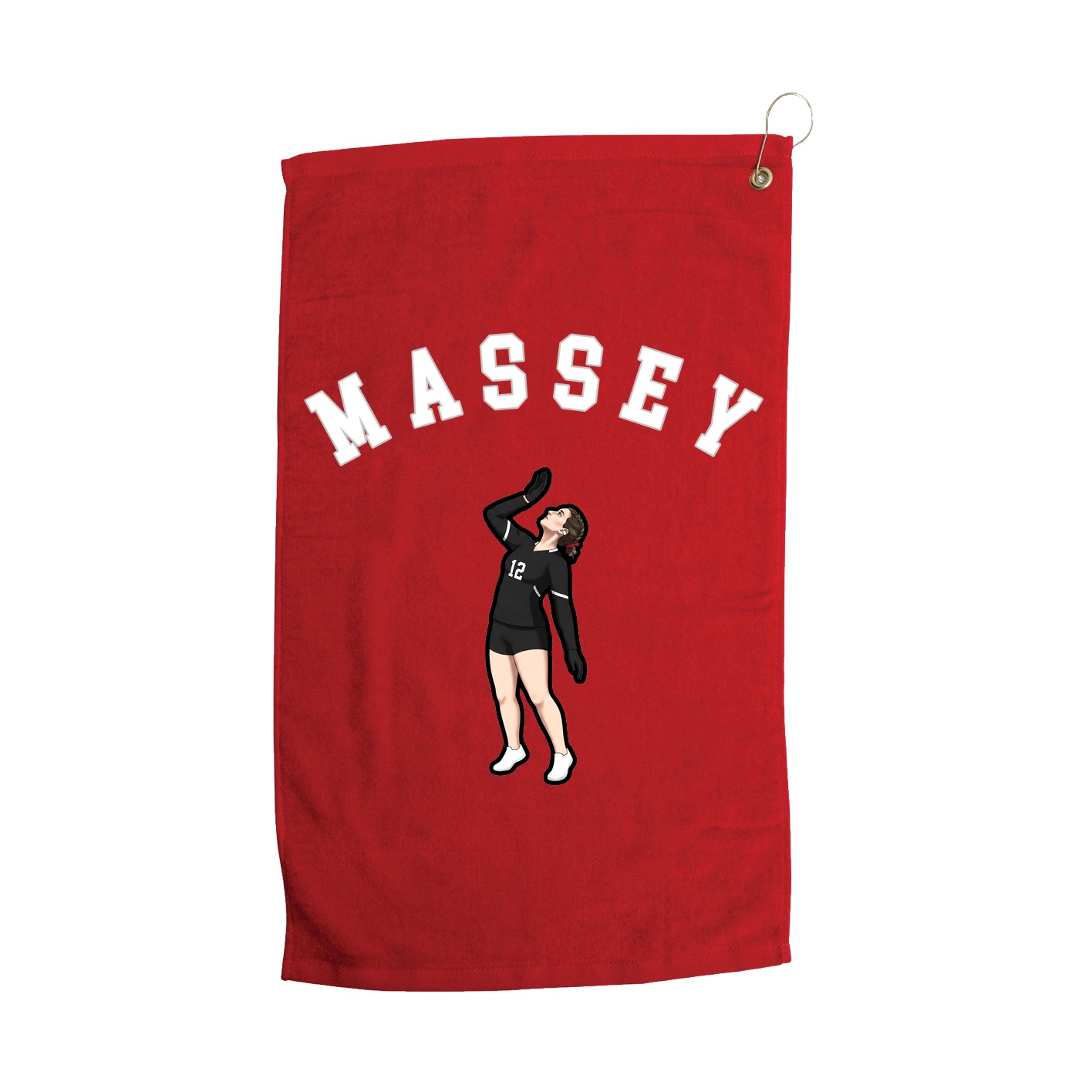 Golf Towel — Shirsey Arch in Red