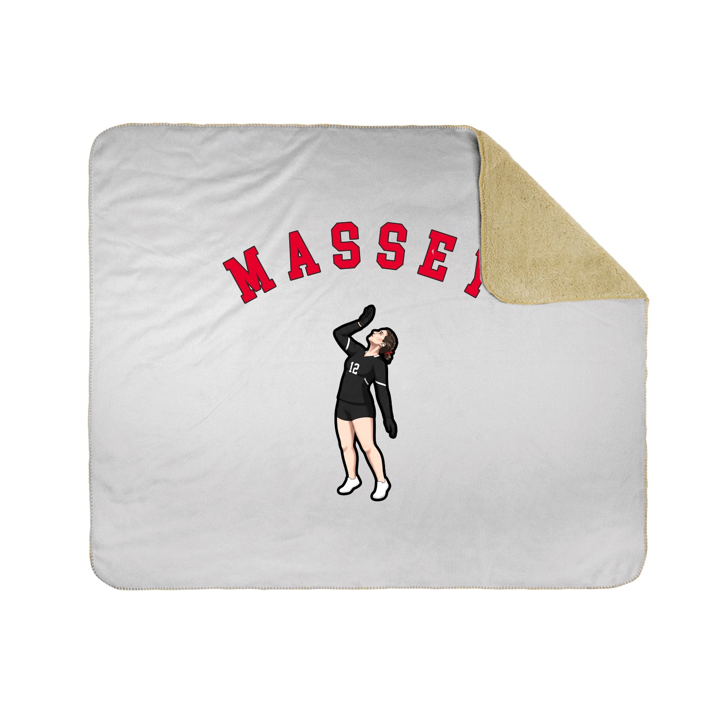 Throw Blanket — Shirsey Arch in White