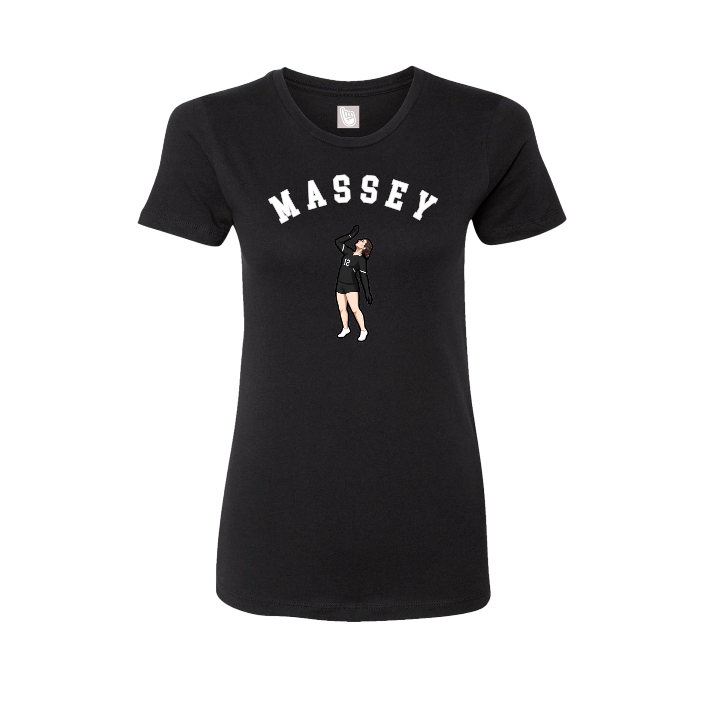 Womens Tee — Shirsey Arch in Black