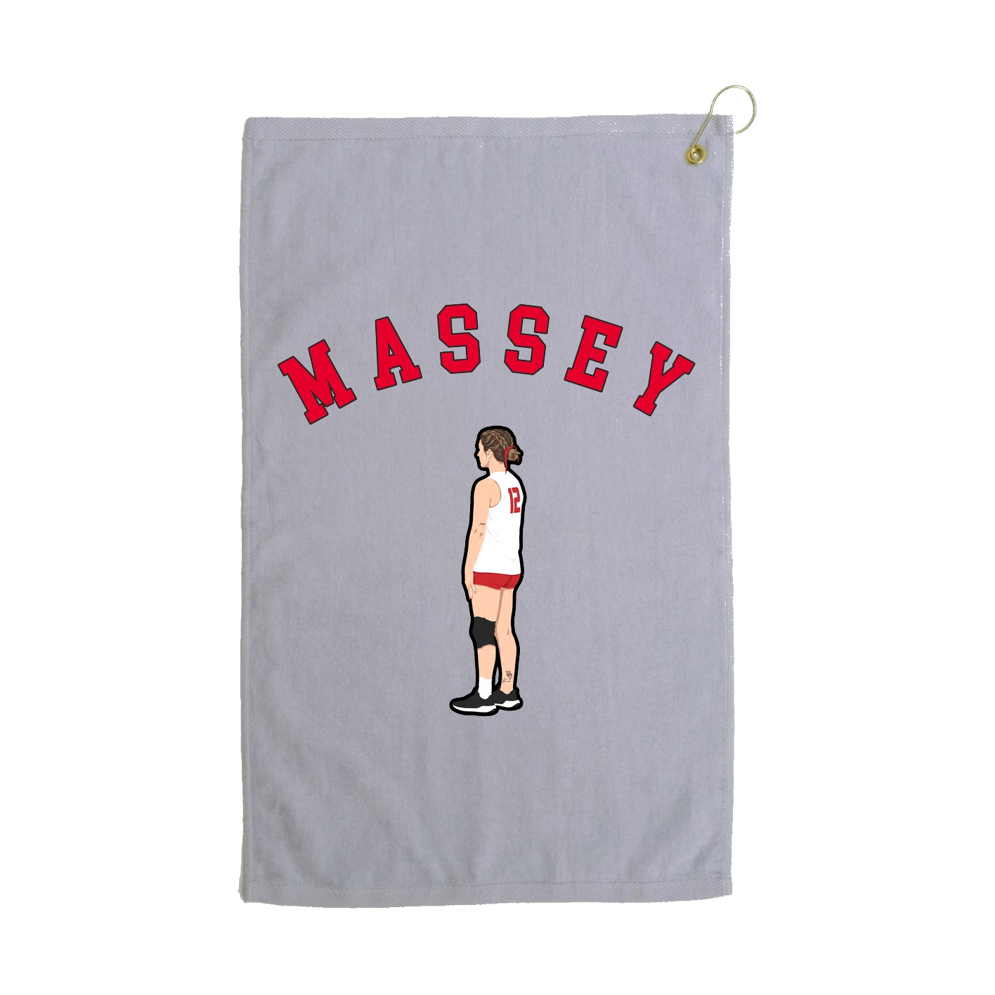 Golf Towel — Shirsey Arch in Grey