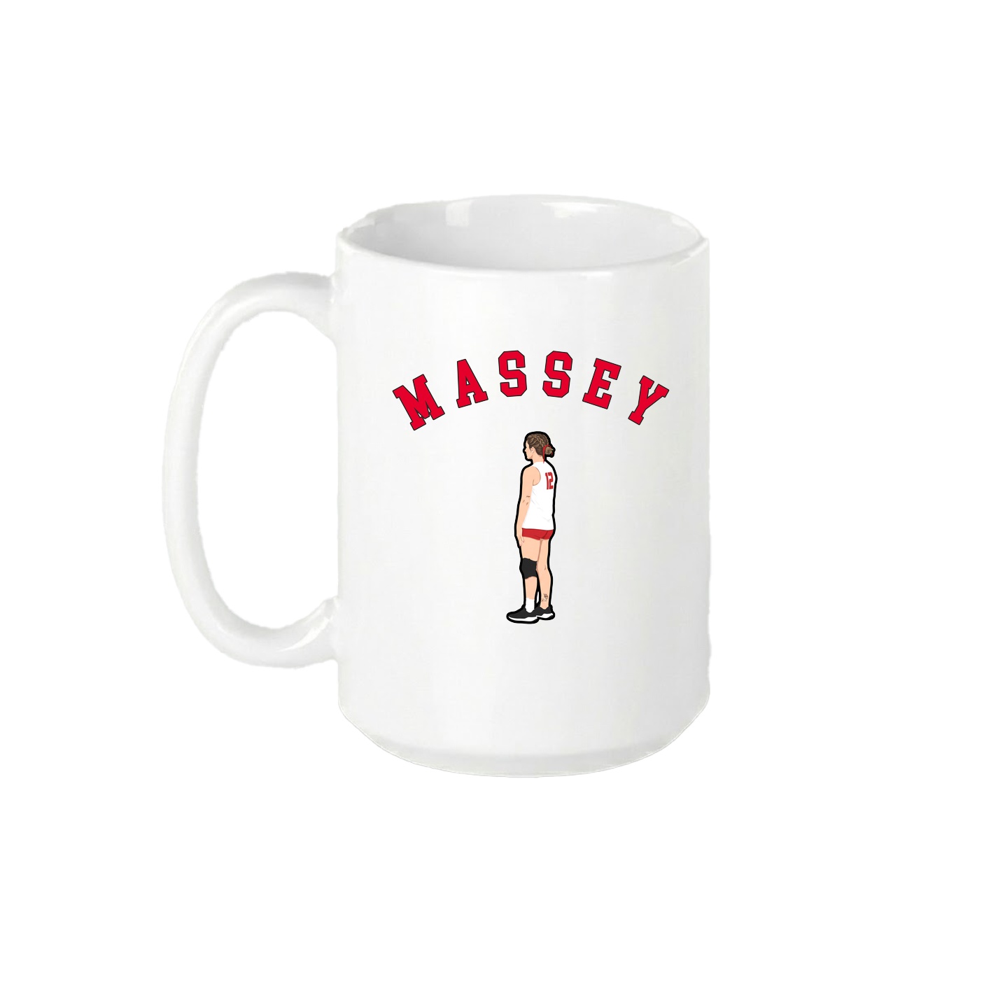 15oz Coffee Mug — Shirsey Arch in White