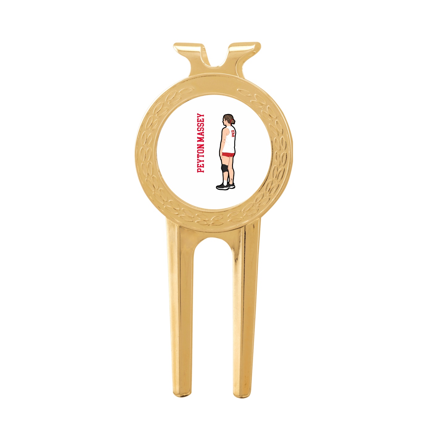 Divot Tool with Ball Marker — Name Vertical in Classic