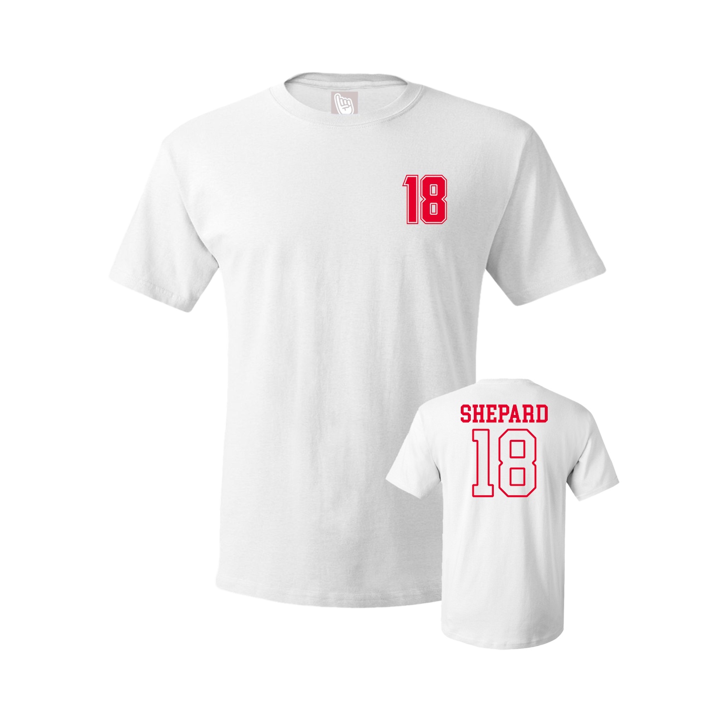 Tee — Chest Back in White