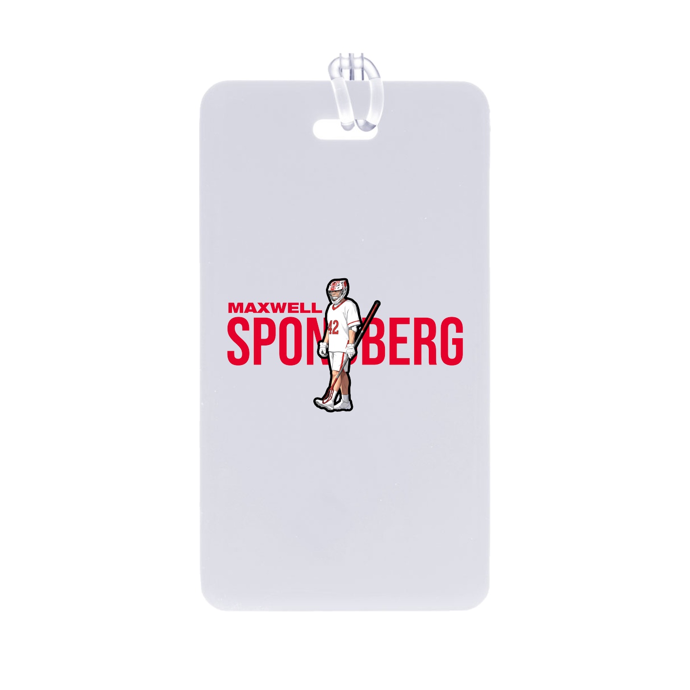 Bag Tag — Player Name in Classic