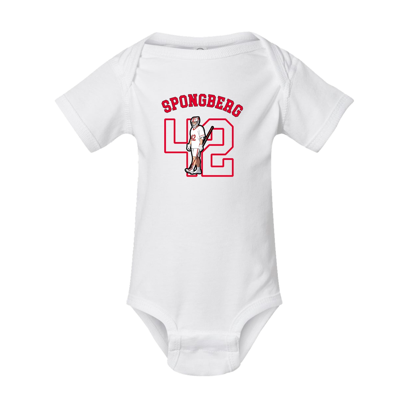 Baby Onesie — Shirsey Arch in White