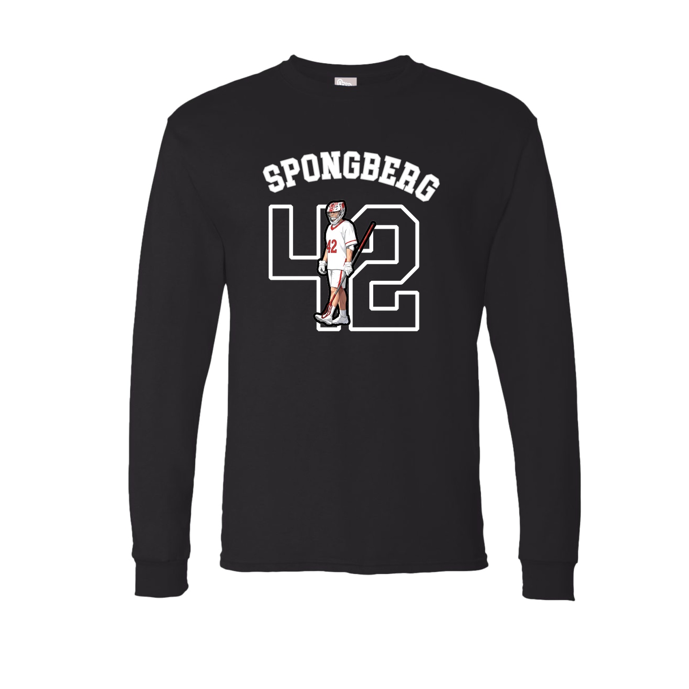Long Sleeve Tee — Shirsey Arch in Black