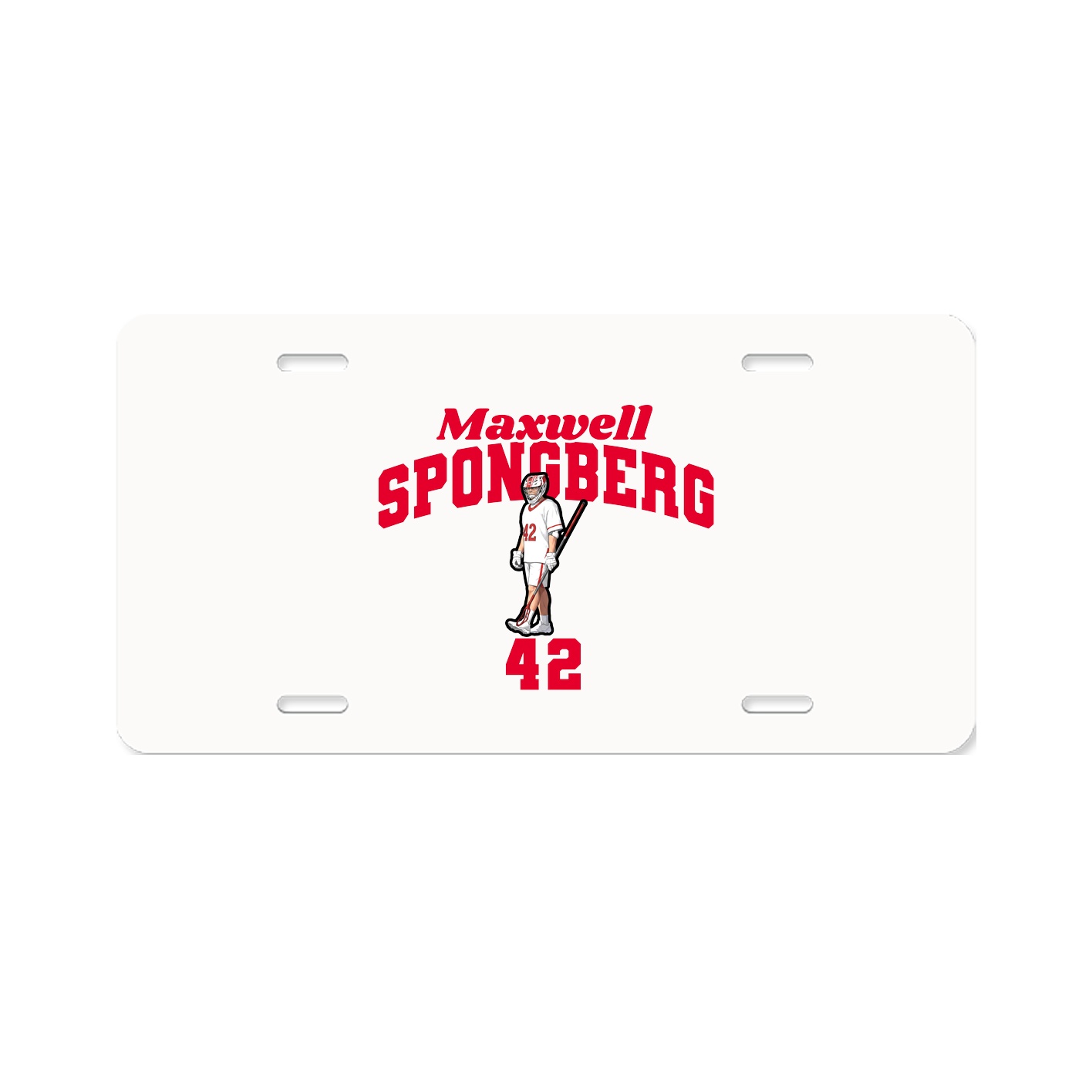License Plate — Signature Arch in Classic