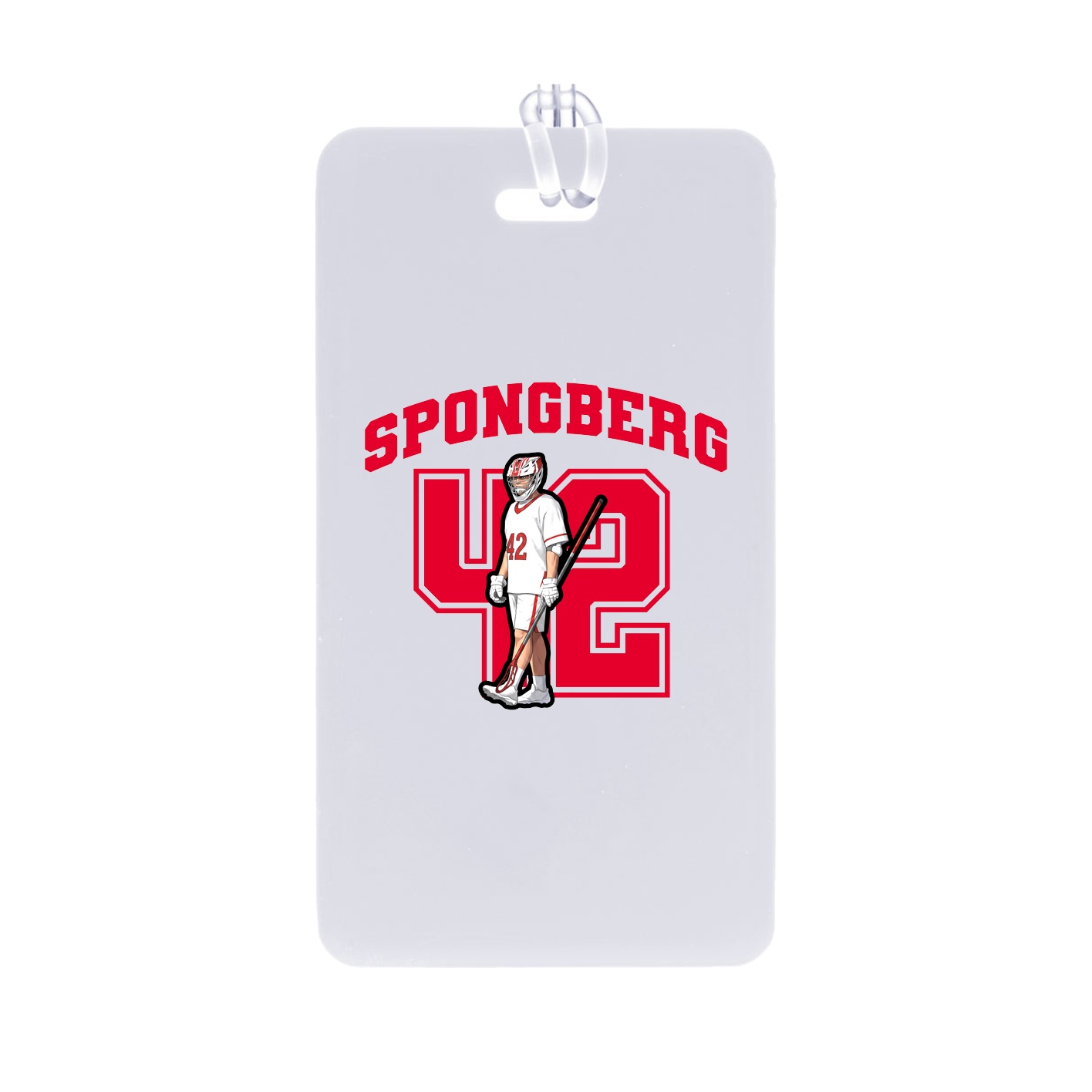 Bag Tag — Number in Classic