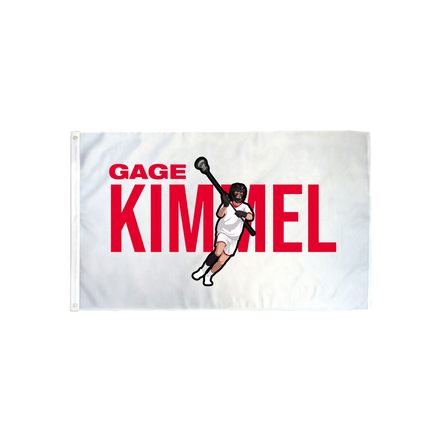 3x5 Flag — Player Name in Classic