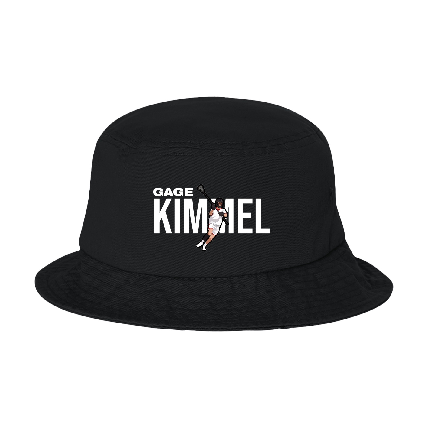 Bucket Cap — Player Name in Black