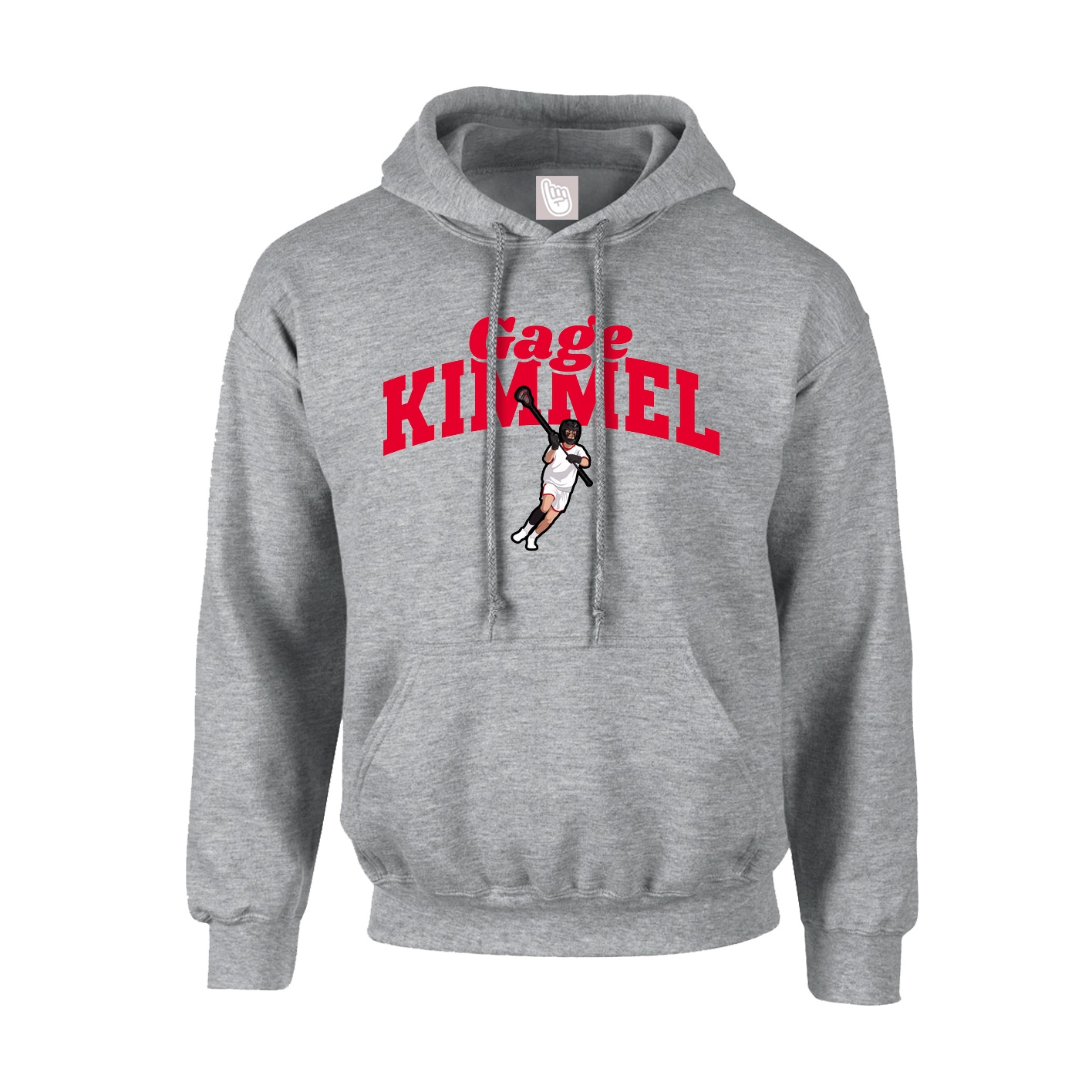 Hoodie — Signature Arch in Grey