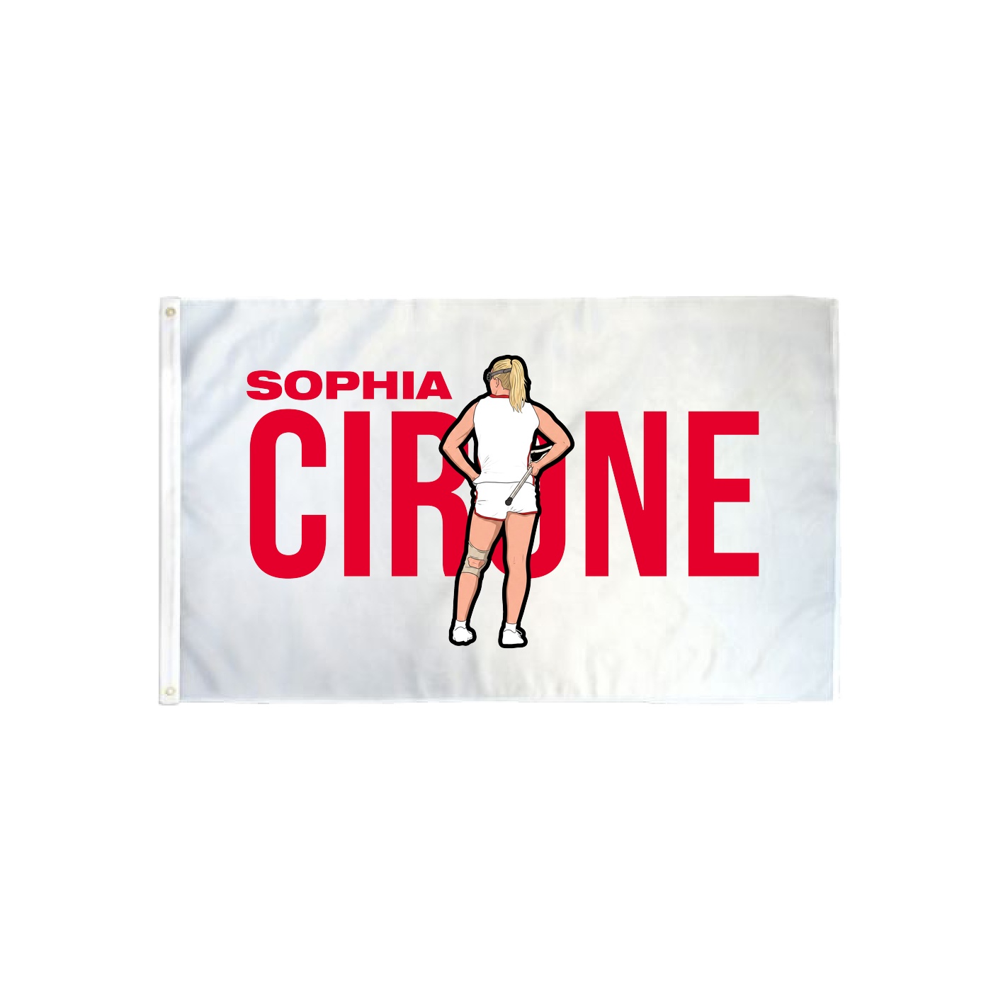 3x5 Flag — Player Name in Classic