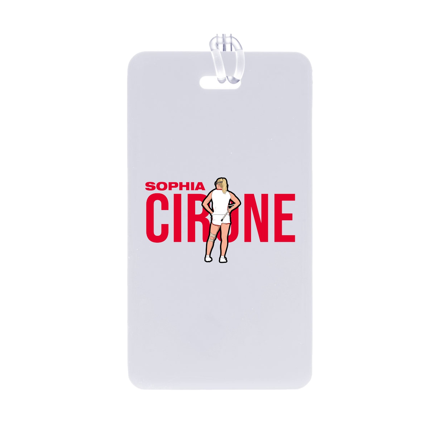 Bag Tag — Player Name in Classic