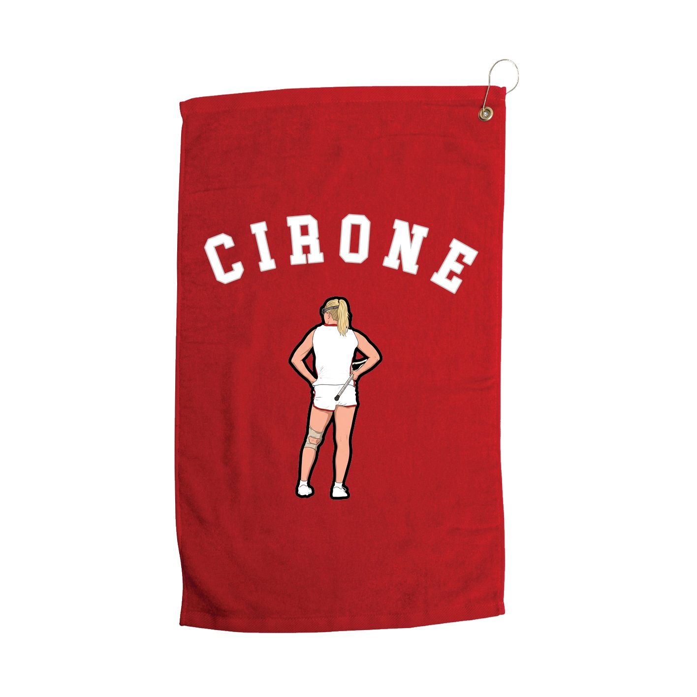 Golf Towel — Shirsey Arch in Red