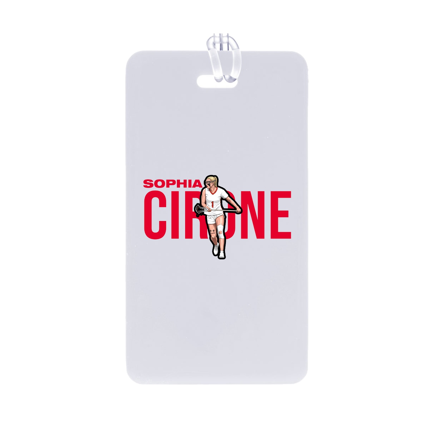 Bag Tag — Player Name in Classic