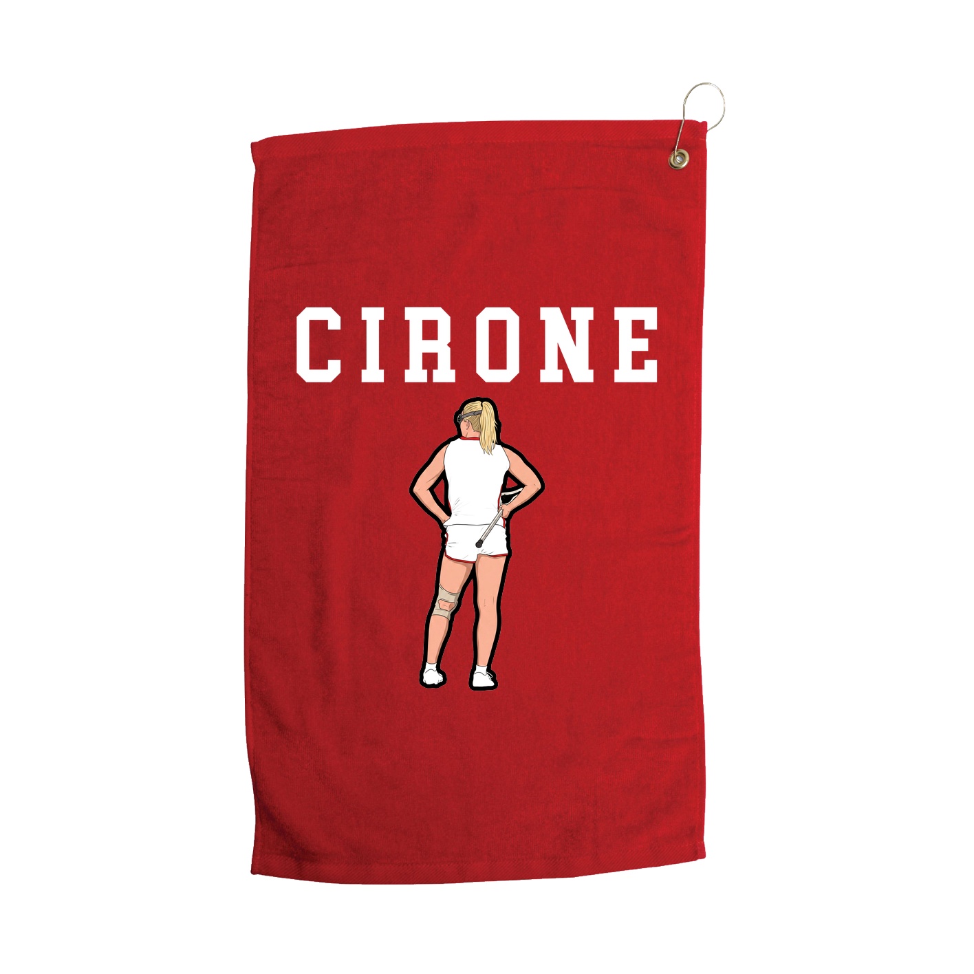 Golf Towel — Shirsey in Red