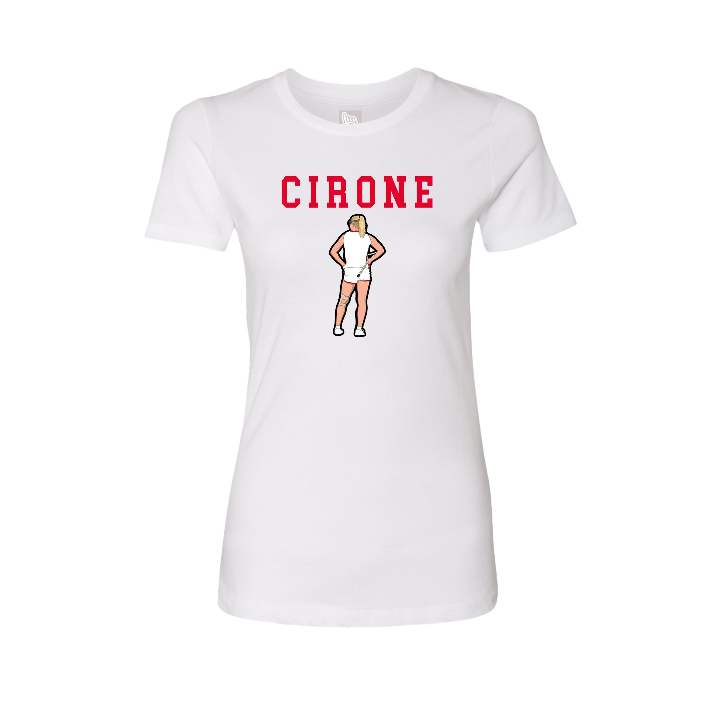 Fitted Women's Tee — Shirsey in White