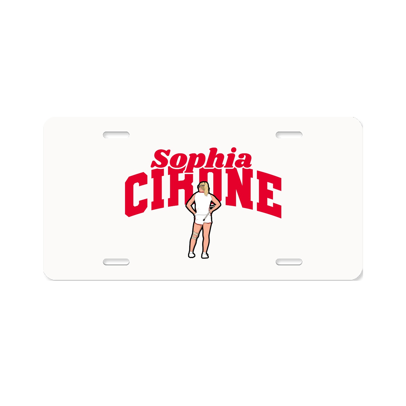 License Plate — Signature Arch in Classic