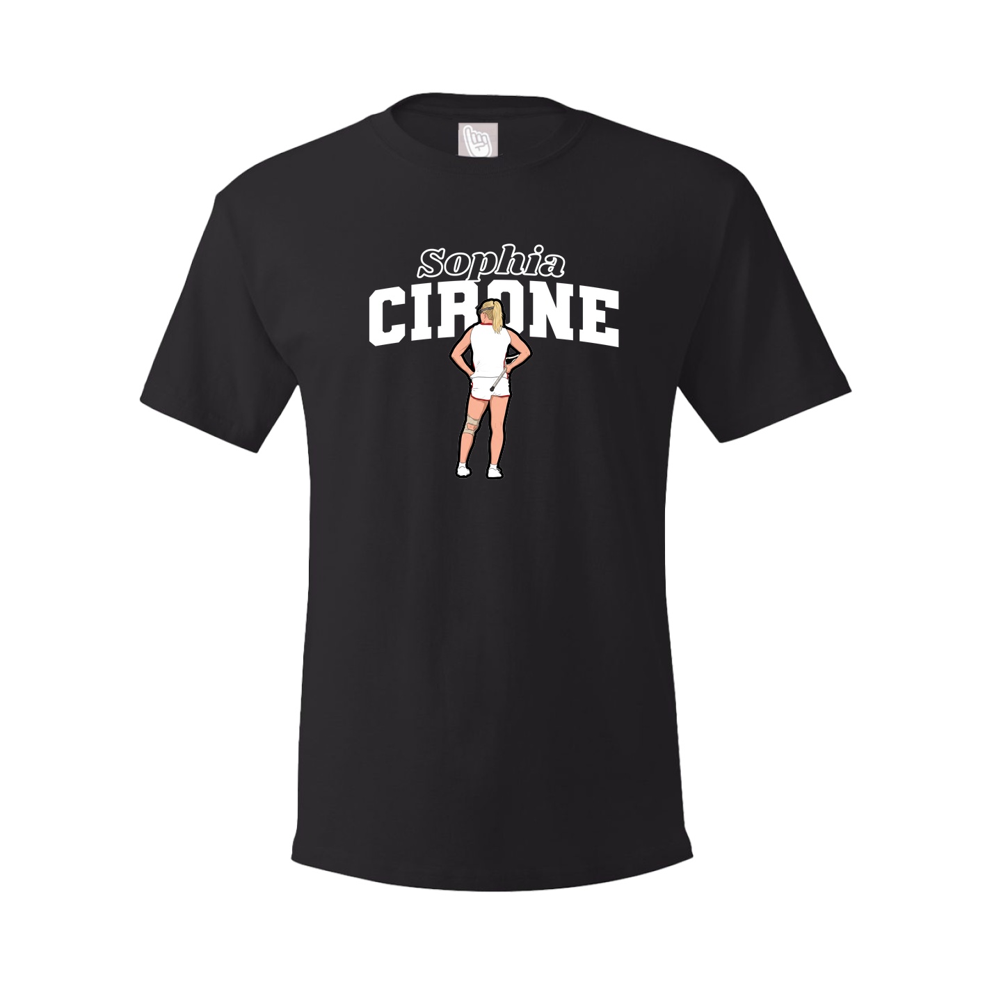 Tee — Name Arch in Black