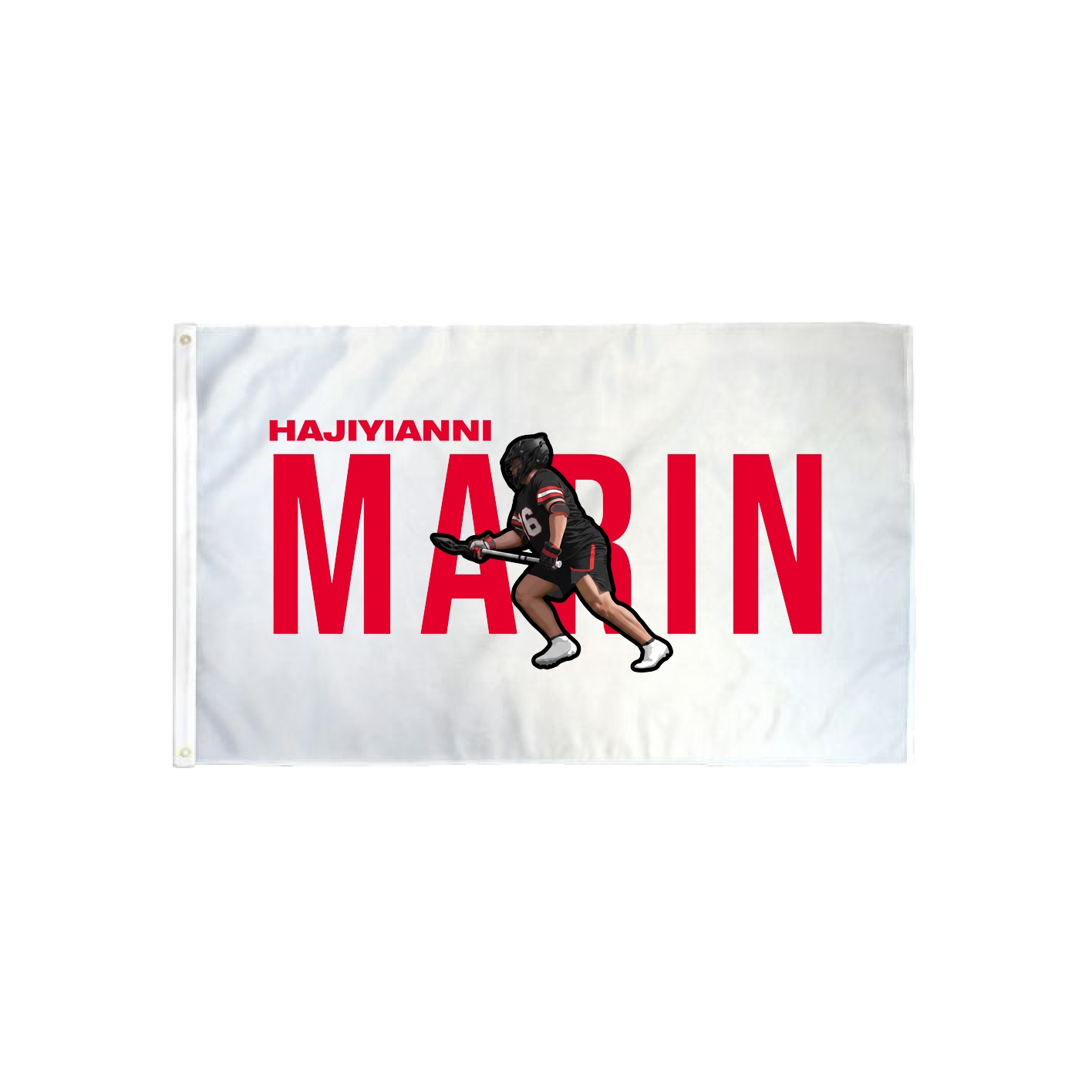 3x5 Flag — Player Name in Classic