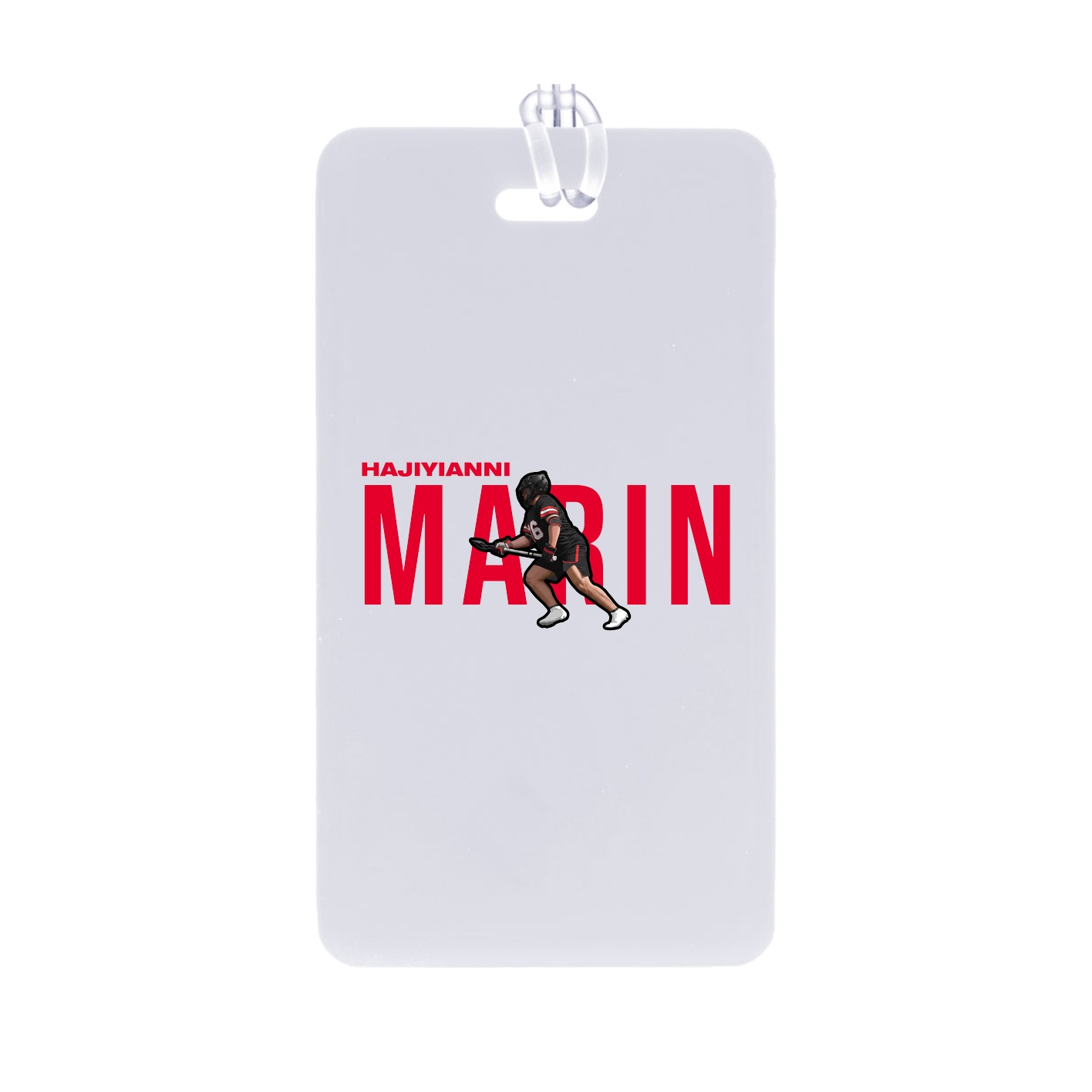 Bag Tag — Player Name in Classic