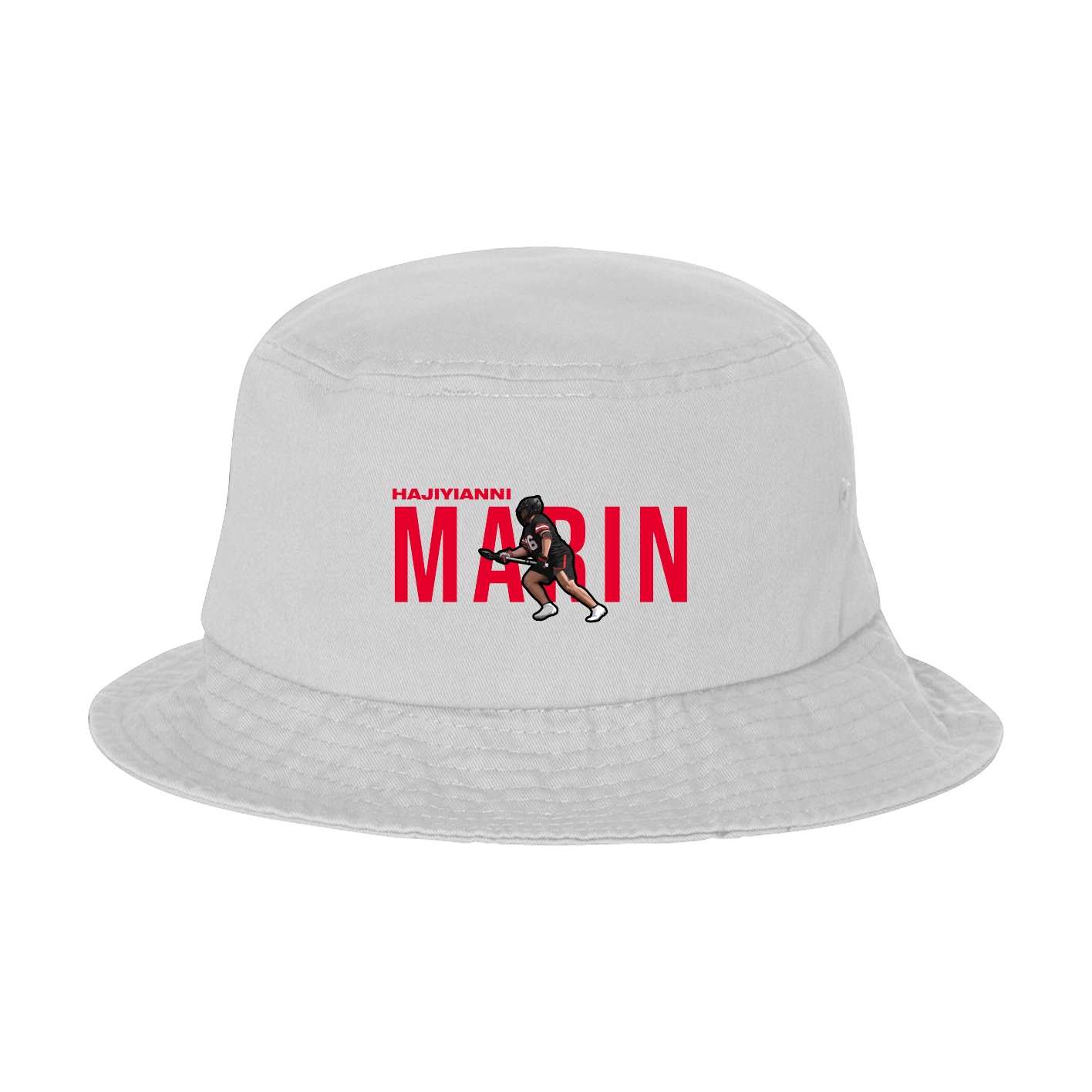 Bucket Cap — Player Name in White