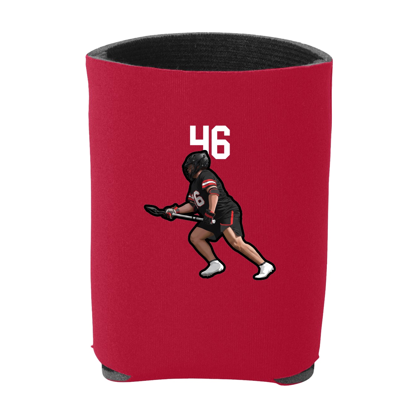 Can Holder — Number Top in Red