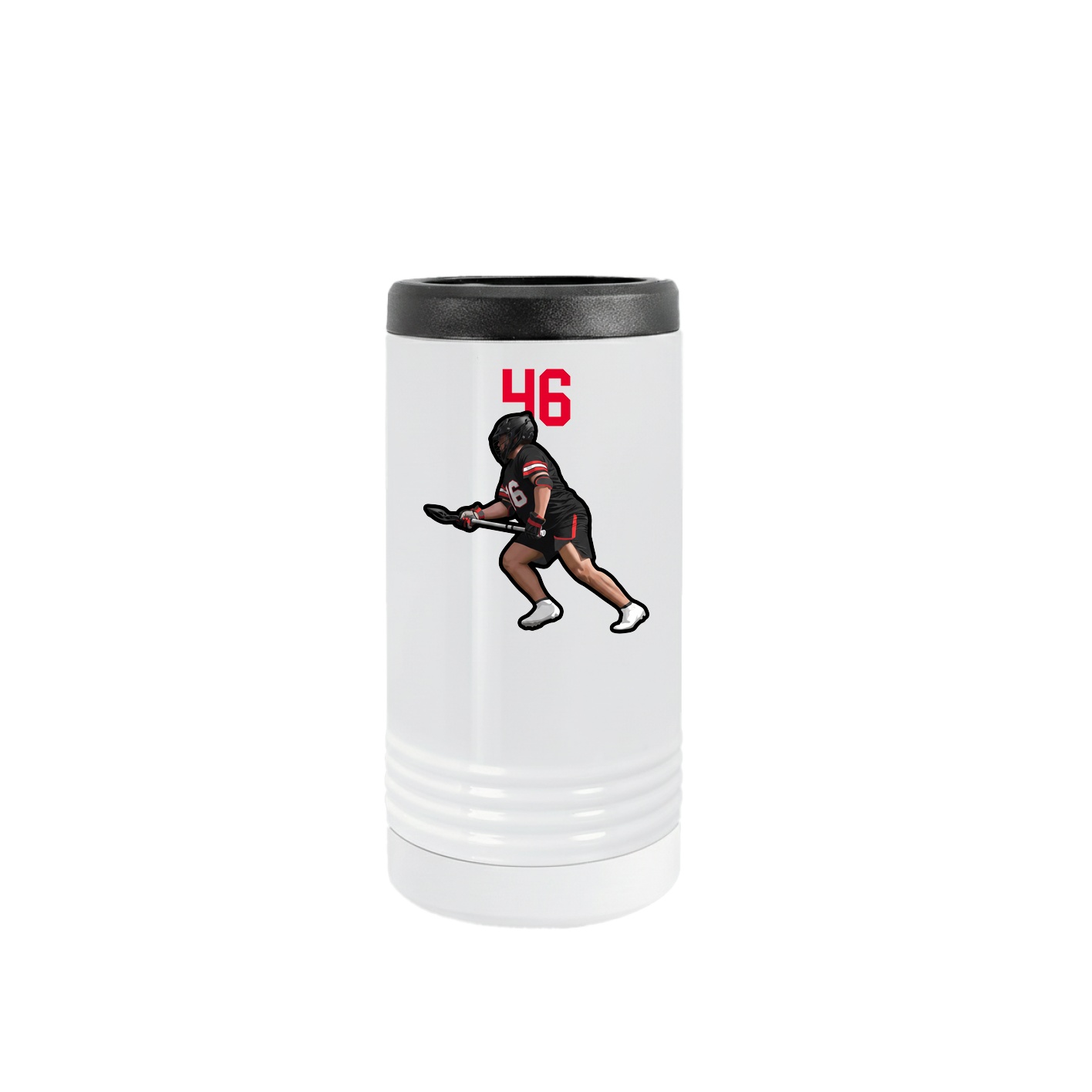 Slim Beverage Holder — Number Top in White