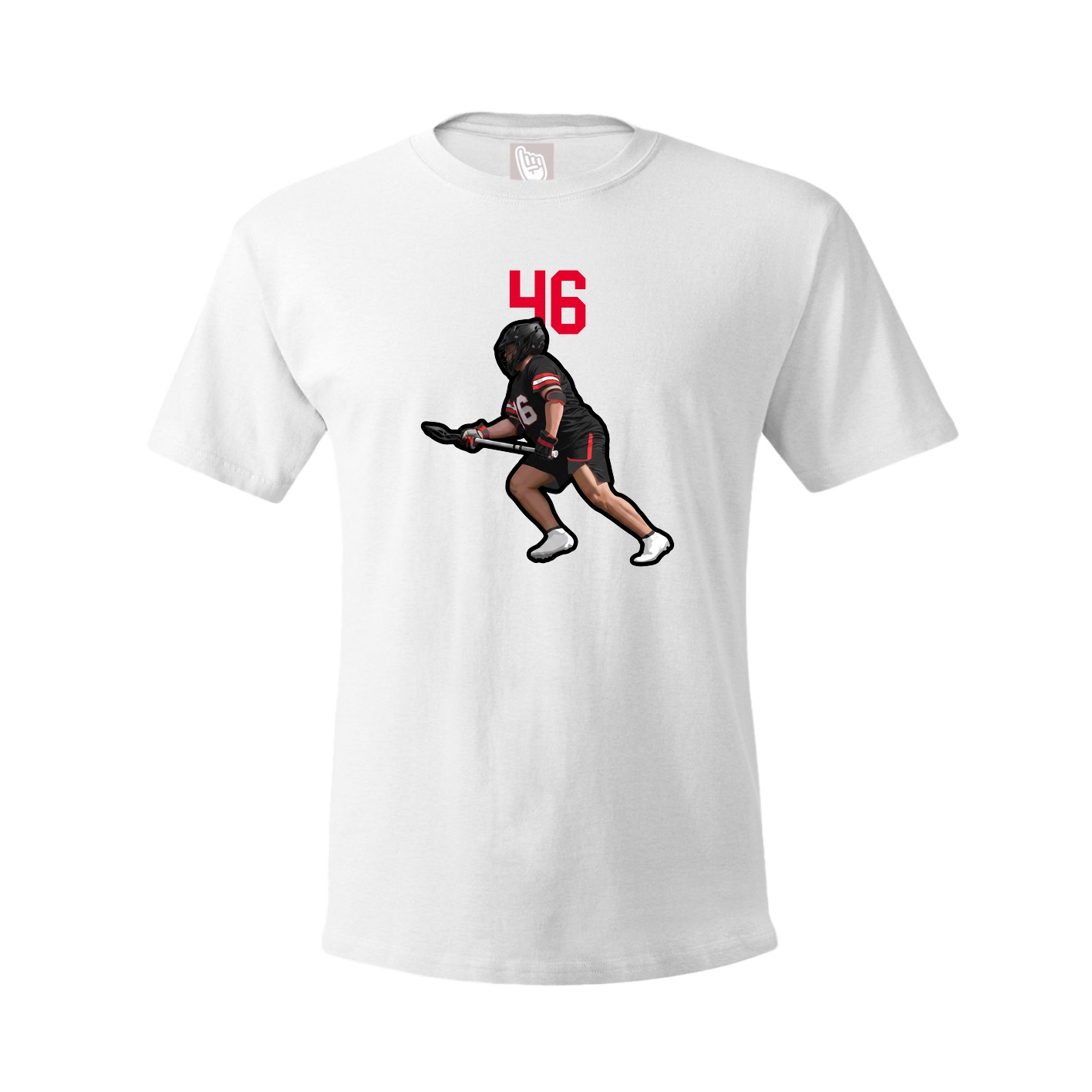 Tee — Number Top in White