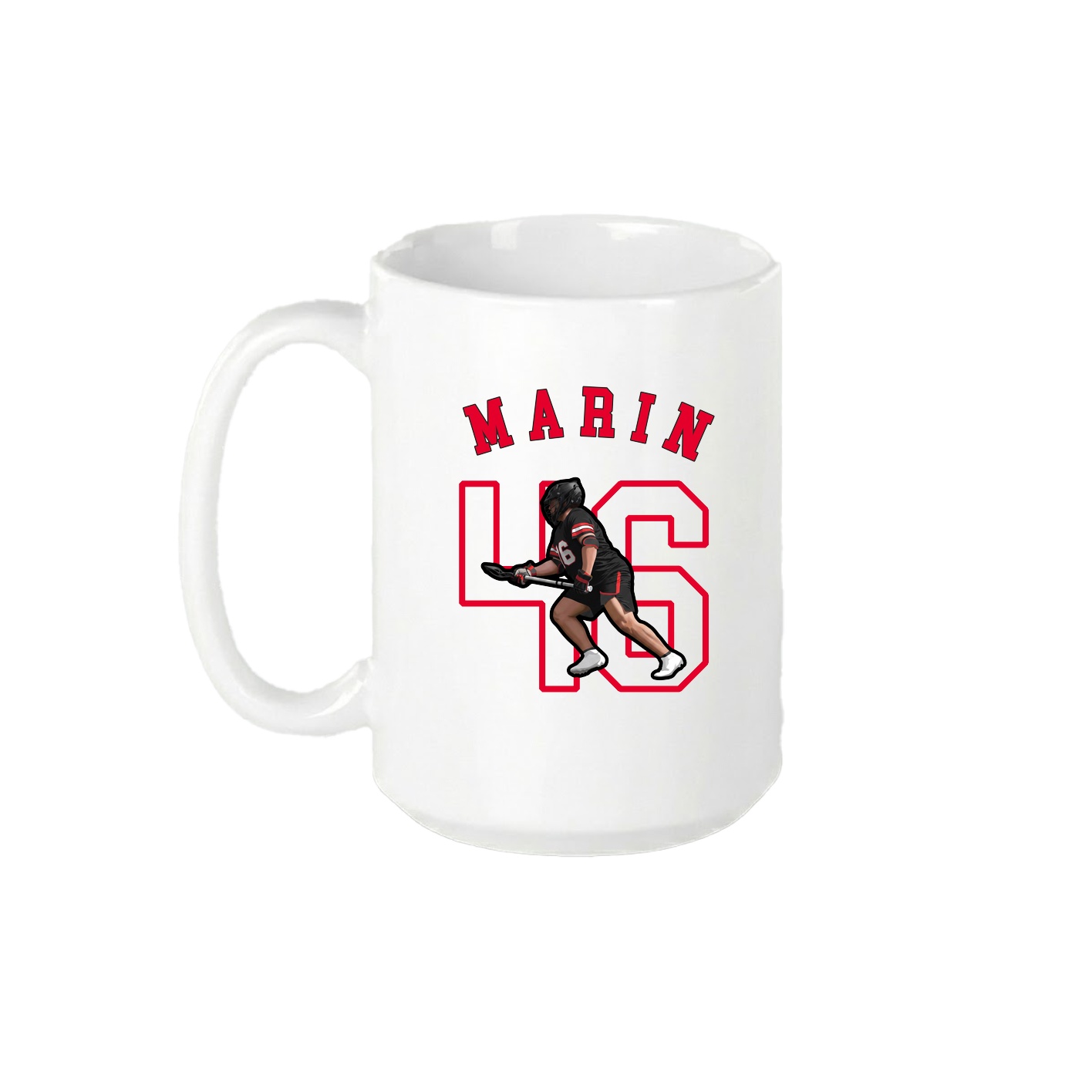 15oz Coffee Mug — Shirsey Arch in White